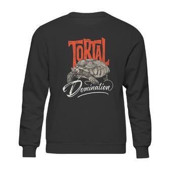 Tortoise Tortal Domination Turtle Sweatshirt | Favorety UK