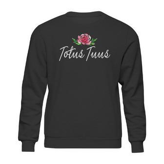 Totus Tuus Consecration Pope St John Paul Ii Latin Catholic Sweatshirt | Favorety