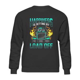 Trucker Sexual Innuendo Load Off Trucking Joke Sweatshirt | Favorety DE