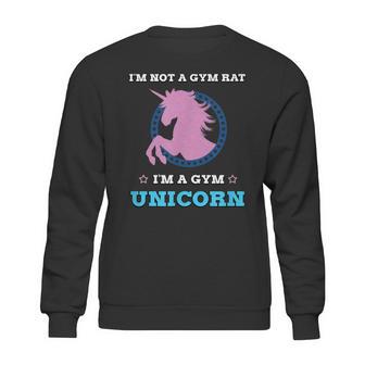 Unicorn Gym Workout Fun Fitness By Zany Brainy Sweatshirt | Favorety CA