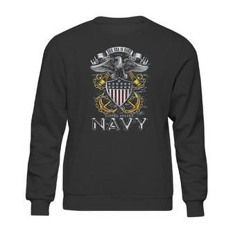 Usn Navy Full Print Eagle Hooded Sweatshirt | Favorety UK