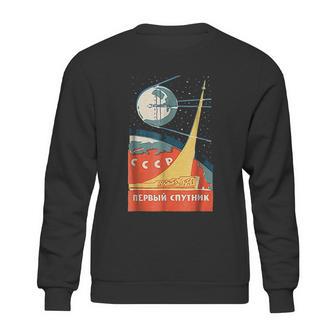 Ussr Vintage Communist Ussr Space Sweatshirt | Favorety DE