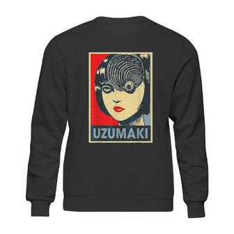 Uzumaki Junji Ito Japanese Horror Vintage Sweatshirt | Favorety