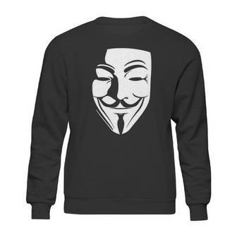 V Per Vendetta Face Film Horror Cinema Tv T-Shirt Sweatshirt | Favorety UK