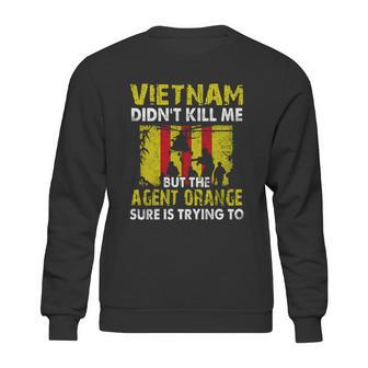 Vietnam Didnt Kill Me But The Agent Is Trying Aesthetic Gift 2022 Sweatshirt | Favorety AU