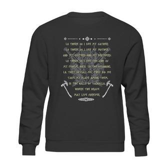 Viking Prayer Before The Battle Vikings Warriors Sweatshirt | Favorety DE