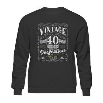 Vintage 41St Birthday For Him 1980 Aged To Perfection Sweatshirt | Favorety CA