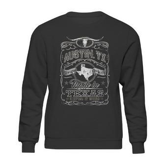 Vintage Austin Texas Keep Austin Weird Texas Sweatshirt | Favorety UK