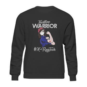 Vintage Frontline Warrior Tech Xmas Gift Sweatshirt | Favorety AU