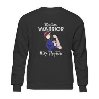 Vintage Frontline Warrior Xray Tech Xmas Gift Sweatshirt | Favorety UK