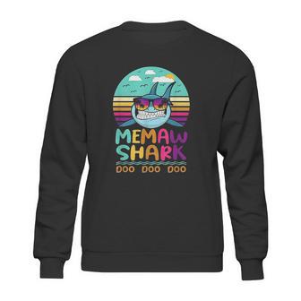 Vintage Memaw Shark Doo Doo Doo Birthday Gifts Sweatshirt | Favorety CA