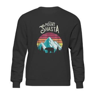 Vintage Mount Shasta Mountains Bear Sweatshirt | Favorety