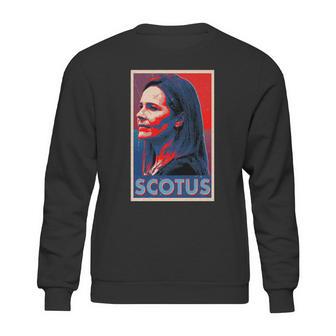 Vintage Scotus Amy Coney Barrett Poster Sweatshirt | Favorety UK