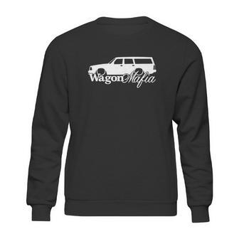 Wagon Mafia For Volvo 240 Enthusiasts Lowered Stanced Volvo 245 Wagon Mafia Station Wagon Retro Volvo Wagon Love Sweatshirt | Favorety UK