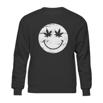 Weed Smile Face Sweatshirt | Favorety DE