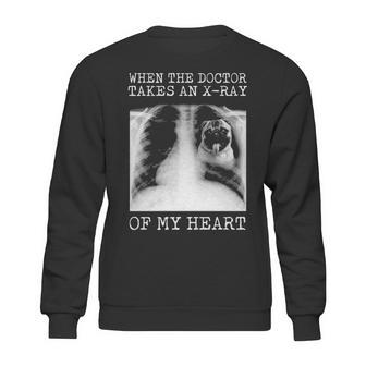 When The Doctor Takes An X Ray Of My Heart Pug Sweatshirt | Favorety UK