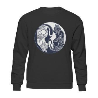 Yin Yang Cat Logo Sweatshirt | Favorety CA