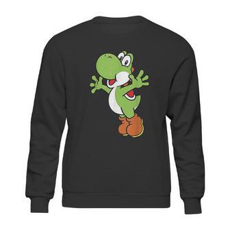 Yoshi Classic Jump Portrait Sweatshirt | Favorety AU