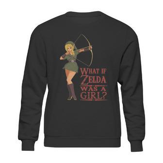 What If Zelda Was A Girl Shirt Sweatshirt | Favorety UK