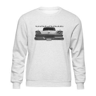 1959 Ford Galaxie Front White Sweatshirt | Favorety CA