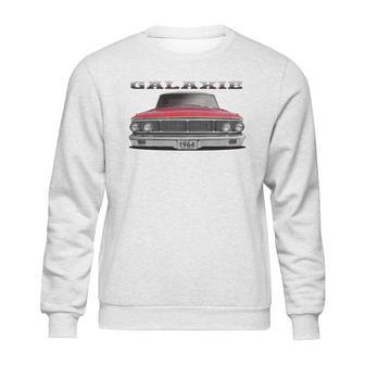 1964 Ford Galaxie Red Two Sided Sweatshirt | Favorety