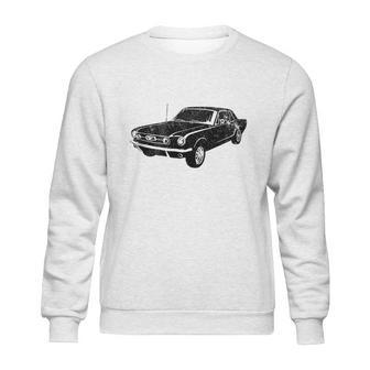 1965 Ford Mustang Coupe Sweatshirt | Favorety CA