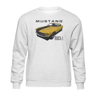 1970 Ford Mach1 Yellow Sweatshirt | Favorety AU