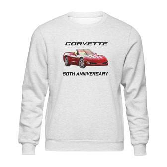 2003 Corvette 50Th Anniversary Convertible Gray T Shirt Sweatshirt | Favorety CA