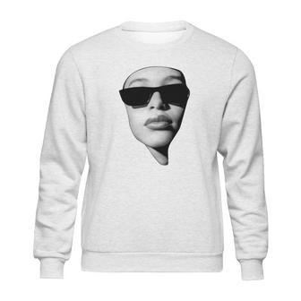 Aaliyah In Glasses Sweatshirt | Favorety CA