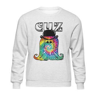 The Addams Family Cousin It Cuz Tie Dye Sweatshirt | Favorety