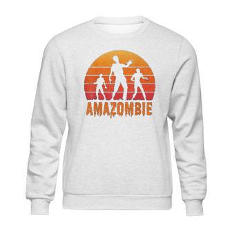 Amazombie Coworker Warehouse Zombie Gag Gift Sweatshirt | Favorety AU