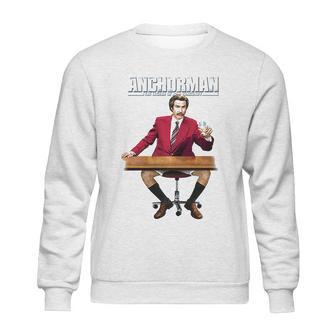 Anchorman Ron Burgundy Sweatshirt | Favorety