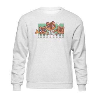 Animal Crossing New Horizons Nook Family Sweatshirt | Favorety UK