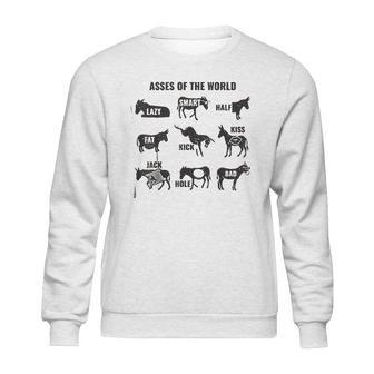 Asses The World Love Sweatshirt | Favorety CA