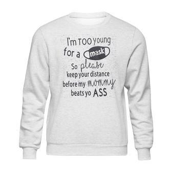 Baby Funny Social Distancing Sweatshirt | Favorety