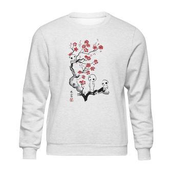 Bakugou Ink Style Princess Mononoke Little Forest Spirits Sweatshirt | Favorety