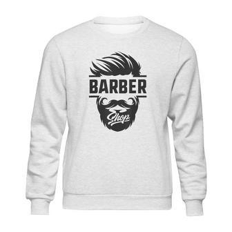 Barber Shop Apron Combo Blade Case Station Hair Set Sweatshirt | Favorety AU