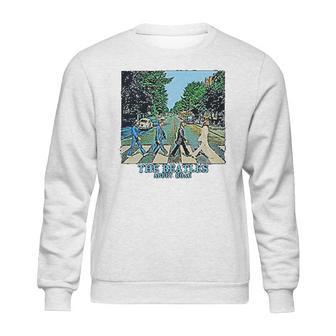 The Beatles On The Abbey Road Sweatshirt | Favorety AU