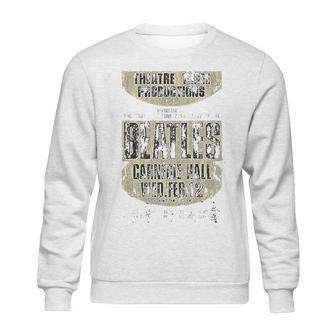 The Beatles Carnegie Hall Burnout Vintage Sweatshirt | Favorety CA