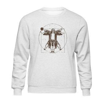 The Big Lebowski Vitruvian Sweatshirt | Favorety