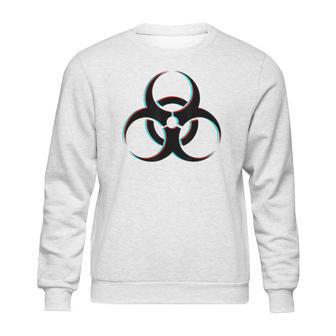 Biohazard Arl Design Radioactive Symbol Nuclear Gifts Sweatshirt | Favorety CA