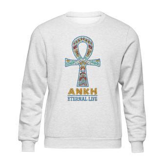 Black History African American Ankh Cross African Symbol Sweatshirt | Favorety