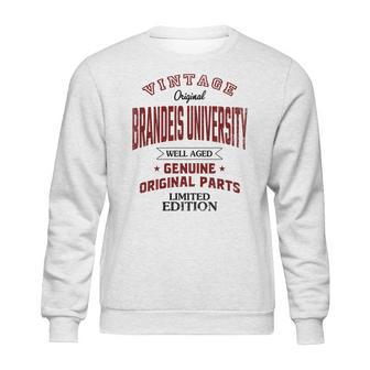 Brandeis University Well Aged Vintage Original Parts 2020 Sweatshirt | Favorety CA