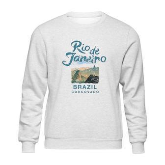 Brazil Rio De Janeiro Corcovado Brazilian Sweatshirt | Favorety UK