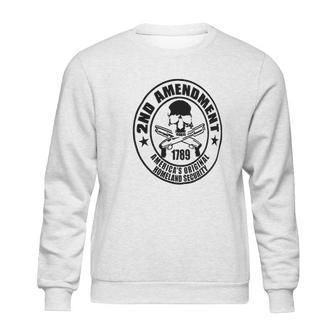 Brisco Brands 2Nd Amendment 1789 Homeland Security Sweatshirt | Favorety CA