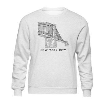 Brooklyn Bridge New York City Ny Sweatshirt | Favorety