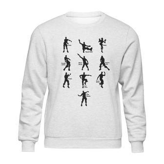 Campus Apparel Emote Dances Funny Youth Sweatshirt | Favorety