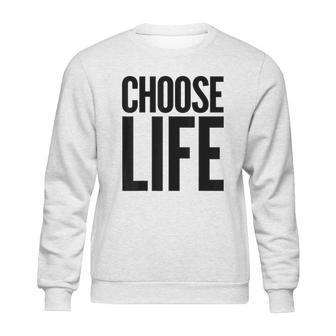 Choose Life Vintage Retro 80S Funny Sweatshirt | Favorety AU