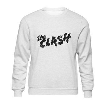 The Clash Band Logo Black Sweatshirt | Favorety