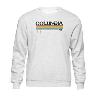 Columbia Area Code Vintage Retro Sweatshirt | Favorety CA